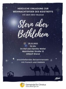 Musical „Stern über Bethlehem“