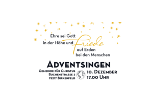 Adventssingen 2023